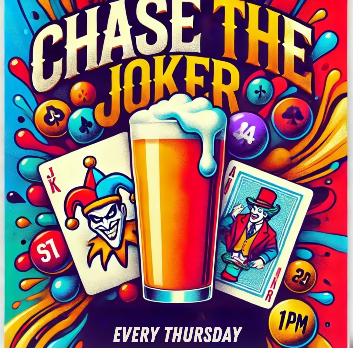 Chase the Joker – Win Cash Every Thursday at 1 PM!